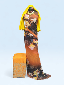 Conjunto de Tela Dirac Suiza Floral Premium - Elegante Atuendo Tradicional Somalí con Chal y Borde a Juego - Product Image 1