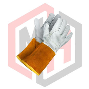 Guantes de Soldadura TIG de Poliéster, Resistentes a Cortes, Fuego, Químicos, Antiestáticos, Antidesgarros, Sin Polvo, 11 oz - Product Image 4