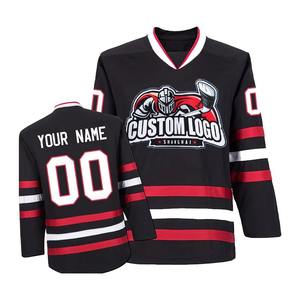 Maillots de hockey à manches longues avec logo personnalisé, fabriqués directement en usine - Product Image 4