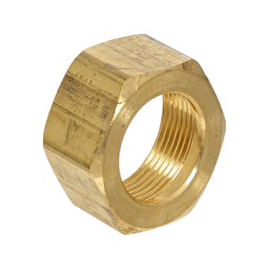 Tuerca de Latón con Roscas Precisas, Ideal para Aplicaciones de Ensamblaje Industrial, Eléctrico y Mecánico - Product Image 3