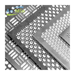 0.5 מ "מ מחורר גיליון מתכת 3 מ" מ מחורר גיליון מתכת 304 נירוסטה חבטות צלחת מתכת רשת חבטות - Product Image 5