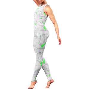 Combinaison Chic Épaules Dénudées pour Femme – Design Moderne et Élégant, Confortable, Respirante, Séchage Rapide, Motif Uni - Product Image 5