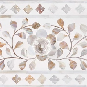ILAHI's Bone Inlay <b>Drawer</b> Modern Design Agate Detailing <b>Storage</b> Portable Home Furniture - Product Image 3