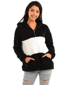 Sudadera con capucha de Gimnasio Deportivo de manga larga para mujer de alta calidad, jersey de lana de algodón de invierno, capucha atlética de gran tamaño, logotipo frontal, gran oferta - Product Image 1