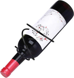 Porte-vin en spirale minimaliste moderne Porte-vin décoratif pour la décoration du salon et de la fête Personnalisable - Product Image 1