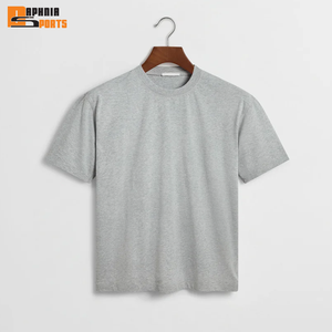 Cropped <b>Box</b> Fit T-Shirt 100% Cotton Eco-Friendly Anti-Pilling Regular Fit <b>Drop</b> Shoulder Custom Logo Streetwear Tee Wholesale - Product Image 6
