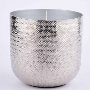 Diamond Cut Metal Votives Small Set of 4 Brass Votives - Product Image 5