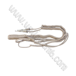 Chaqueta de Uniforme de Oficial de Alta Calidad de Fabricante Directo con Epaulettes Plateados y Cordón de Hombro Aiguillette - Product Image 5