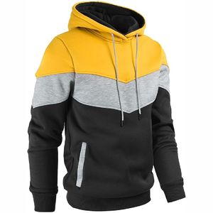 Sweat-shirt à capuche décontracté pour homme, pull chaud en polaire, veste à capuche pour l'hiver, streetwear confortable, haut tendance - Product Image 5