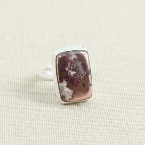 Natural Copper Dolomite Gemstone <b>Ring</b> 925 Sterling Silver Rose Gold Yellow Gold Plated Vintage <b>Statement</b> Jewelry Gift Women <b>Ring</b> - Product Image 1