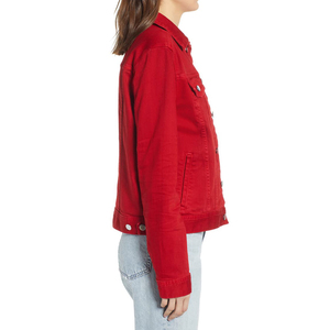 Premium Quality Stylish Women Winter Wear <b>Denim</b> Jeans <b>Jacket</b> Front Designed Casual Reversible Waterproof Windproof Breathable - Product Image 4