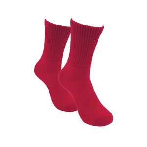 <b>Diabetic</b> Dress Crew <b>Socks</b> Solid Color Soft Cotton Seamless Gentle Top Non Binding Breathable Office Daily Wear Wholesale - Product Image 3
