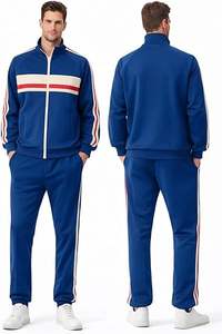 Fournisseur de survêtements de sport personnalisés en gros pour le printemps, à faible MOQ, coupe régulière, confortables, vestes unies ou imprimées - Product Image 2