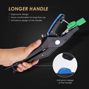 Livestock Ear <b>Tag</b> Applicator Ear <b>Tag</b> Cutter Pliers Veterinary Marker Clamp Plier Forceps Applicator for Pigs Sheep Cattles Cows - Product Image 6