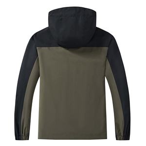 TENDENCIAS CLÁSICAS Chaqueta con Capucha Impermeable y Ligera de Estilo Retro, Diseño Unisex de los 80s-90s, Colorida y Casual, Gran Venta - Product Image 3