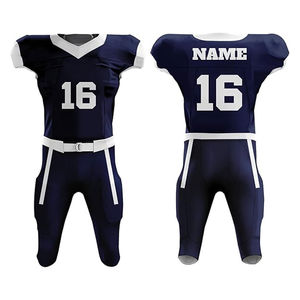 Uniforme de Fútbol Americano Personalizado con Impresión por Transferencia de Calor, Talla Grande, Servicio OEM, Jersey de Fútbol Americano Resistente al Por Mayor - Product Image 3