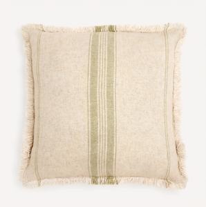 Fundas de Almohada Decorativas de Algodón Tejido Ecológico con Flecos, Diseño Nuevo, con Cierre Invisível, Estilo Boho Rústico, Lavables a Máquina - Product Image 1