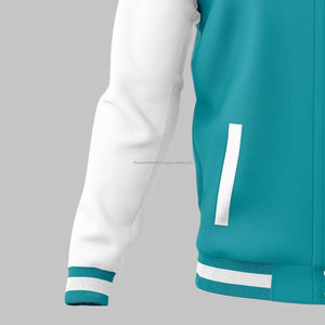 Chaqueta universitaria de alta calidad para hombre, chaqueta universitaria de lana de algodón con letras, chaqueta Versity para hombre - Product Image 5