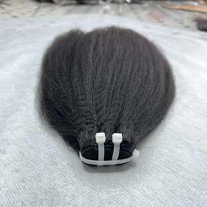 <b>Kinky</b> Straight 100% Virgin Raw Vietnamese <b>Hair</b> <b>Extensions</b> Silky and Soft <b>Hair</b> Bundles for Wigs - Product Image 3