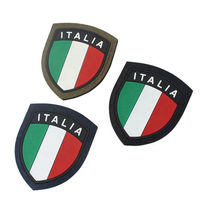 Patchs en caoutchouc PVC 3D personnalisés en forme de cœur, logo en relief, taille personnalisée, vente en gros pour vêtements
