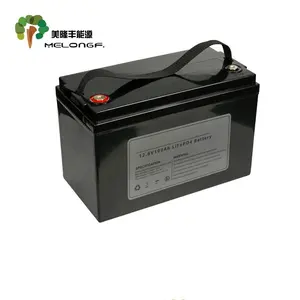 12v 100ah Lifepo4 Lithium Li Ion IJzer Fosfaat Zonne-energie Opslag Batterij / battery