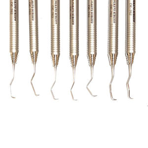 Ensemble de curettes dentaires manuelles en acier inoxydable personnalisées, de haute qualité, polies, prêtes à être expédiées, kit de curettes Gracey - Product Image 5