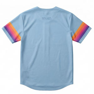 Camiseta de béisbol premium, ligera, transpirable, uniforme personalizado sublimado para equipos, moda deportiva de EE. UU. y Europa, MALUZA - Product Image 3