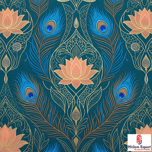 Tela de Poliéster Estampada Digital Personalizada, Material Textil Suave y Ligero para Prendas de Vestir y Fabricación de Textiles para el Hogar - Product Image 2