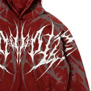 Sudadera con Capucha Unisex Personalizada, Estilo Vintage Gótico, Oversize, para Invierno, Streetwear, 100% Algodón, Felpa Gruesa, Novedad 2026 - Product Image 5