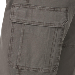 Men's Casual <b>Cargo</b> Pants Straight Leg Midweight Canvas Multiple Pockets Breathable Button Fly Autumn Wear - Product Image 4