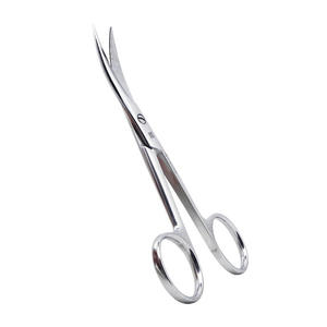 Ciseaux Mayo à manche côtelé, pointe droite, ciseaux de dissection, outil de coupe en acier inoxydable, réutilisable, certifié CE, pour chirurgie générale - Product Image 1
