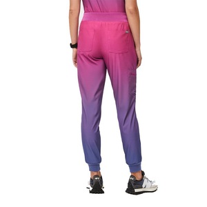 Ensembles de Blouses et Pantalons Médicaux Personnalisables Légers et Tendance pour Femmes 2026 – Hauts Ombrés à Col en V et Pantalons – Uniformes d'Hôpital pour Infirmières en Polyester et Coton - Product Image 5