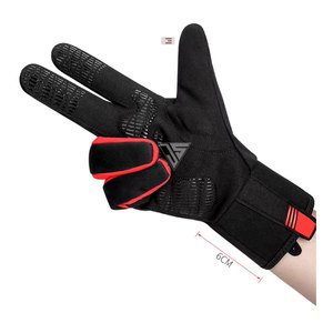 Gants thermiques de cyclisme pour hommes, coupe-vent, résistants au froid, pour vélo de route, avec cadran rotatif, antidérapants pour la randonnée - Product Image 5