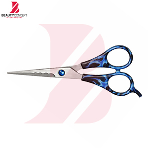 Tijeras de Peluquería con Mango de Plástico Ecológico, Tijeras de Corte de Cabello con Filo Afilado para Peluquería Profesional y Cuidado Personal - Product Image 4