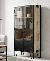 Armoire moderne en fer forgé artisanale de designer indien Suren Space SS3292 pour chambre d'hôtel Almira