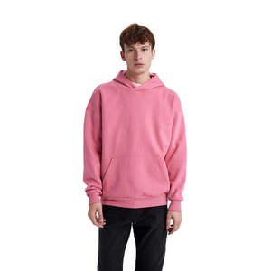Sudadera con Capucha Extra Grande para Hombre, Lisa, 100% Algodón, Felpa, Estilo Urbano, Unisex, Personalizable con Logotipo, Venta al Por Mayor - Product Image 1