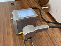 Machine d'impression de logo laser 30w 50w/Machine d'impression en métal Metaleks/