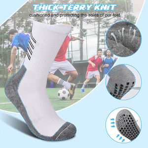 Calcetines Deportivos de Silicona con Agarre, Personalizables, de Tela Elástica, para Fútbol, con Opción de Personalización con Logotipo - Product Image 4