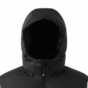 Custom Printed Hooded Breathable Thick Puffer Jacket Unisex <b>Bubble</b> <b>Coat</b> Premium Winter Streetwear - Product Image 5