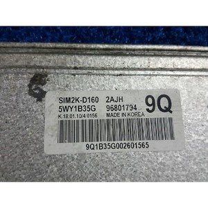 Unité de commande moteur (ECU) d'occasion GENUINE 96801794 pour Tosca 2006-2011 - Product Image 5