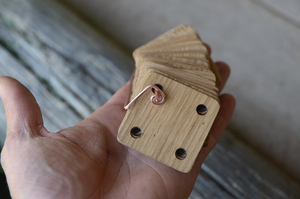 Outils de tissage en bois découpés au laser, écologiques, modernes et simples, pour cartes tissées, fabrication artisanale DIY, fournitures de tissage pour tablettes, artisanat - Product Image 3
