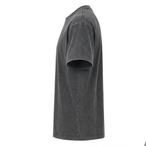 New High Sales Women's Custom Printed Logo Oversized Acid Washed Tees Soft Lightweight Summer T-Shirts <b>Bulk</b> Drop Shoulder Sleeve - Product Image 4