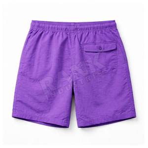 Drawstring <b>Elastic</b> <b>Waist</b> <b>Shorts</b> <b>Men</b> Windbreaker <b>Shorts</b> Custom Logo Wholesale <b>Men</b> Windbreaker <b>Shorts</b> - Product Image 2