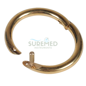 Anillo Nasal de Acero Inoxidable de Alta Resistencia para Ganado, Herramienta de Control de Ganado para Manipulación Segura en Granjas, Herramienta de Uso Veterinario - Product Image 1