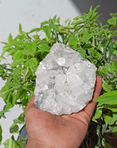 Compre Radha Arts - Espécimen Mineral Natural de Apofilita, Clúster de Stilbita, Geoda de Cristal Curativo para Decoración del Hogar - Precios al por Mayor - Product Image 6