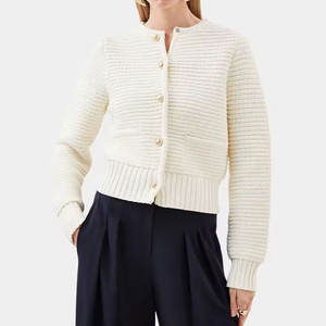 Cárdigan de Mujer, Tejido Suave, Manga Larga, Estilo Casual para Uso Diario, Moda de Invierno - Product Image 1