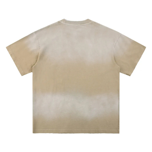 เสื้อยืดโอเวอร์ไซส์ผู้ชาย ผ้าคอตตอนพรีเมียมเนื้อหนา ทรงหลวม สไตล์วินเทจ ซันเฟด ซันวอช สตรีทแวร์ แขนสั้น คอกลม ทนทาน ไม่ซีดจาง - Product Image 4