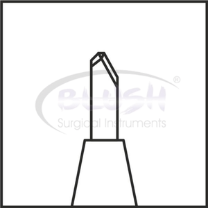 RK AK (LRI) Trifacet <b>Micrometer</b> Steel Diamond Knife Corneal Incision Instrument Adjustable Refractive Surgery Blush Surgical - Product Image 2