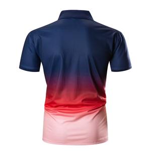 Polo de sport pour homme OEM ODM, Polo en coton doux pour homme, Polo respirant en maille pour homme, Polo anti-rétrécissement pour homme - Product Image 4