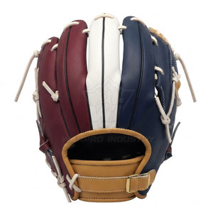 Hand Crafted Leather <b>Baseball</b> Fielding Gloves Comfortable Palm Pocket For Youth Adult <b>Baseball</b> Practice - Product Image 2